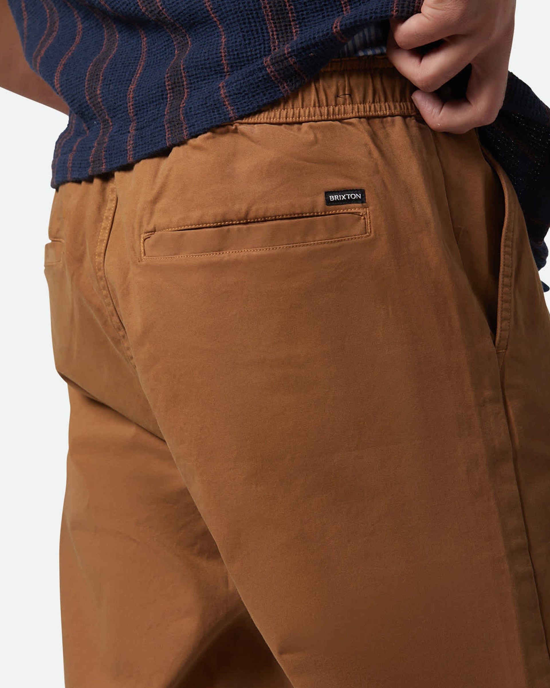 Broadway Elastic Waist Relaxed Pant - Washed Copper – Jack's