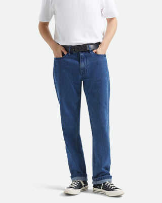 Brixton Builders 5-Pocket Stretch Pant - Medium Wash Denim