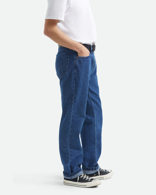 Brixton Builders 5-Pocket Stretch Pant - Medium Wash Denim