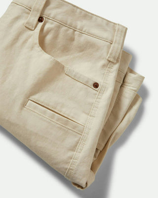 Brixton Builders Carpenter Baggy Short - Egret White