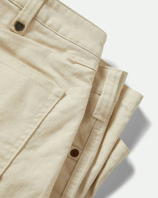 Brixton Builders Carpenter Baggy Short - Egret White