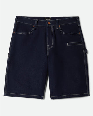 Brixton Builders Carpenter Baggy Short - Rinse Denim