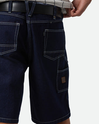 Brixton Builders Carpenter Baggy Short - Rinse Denim