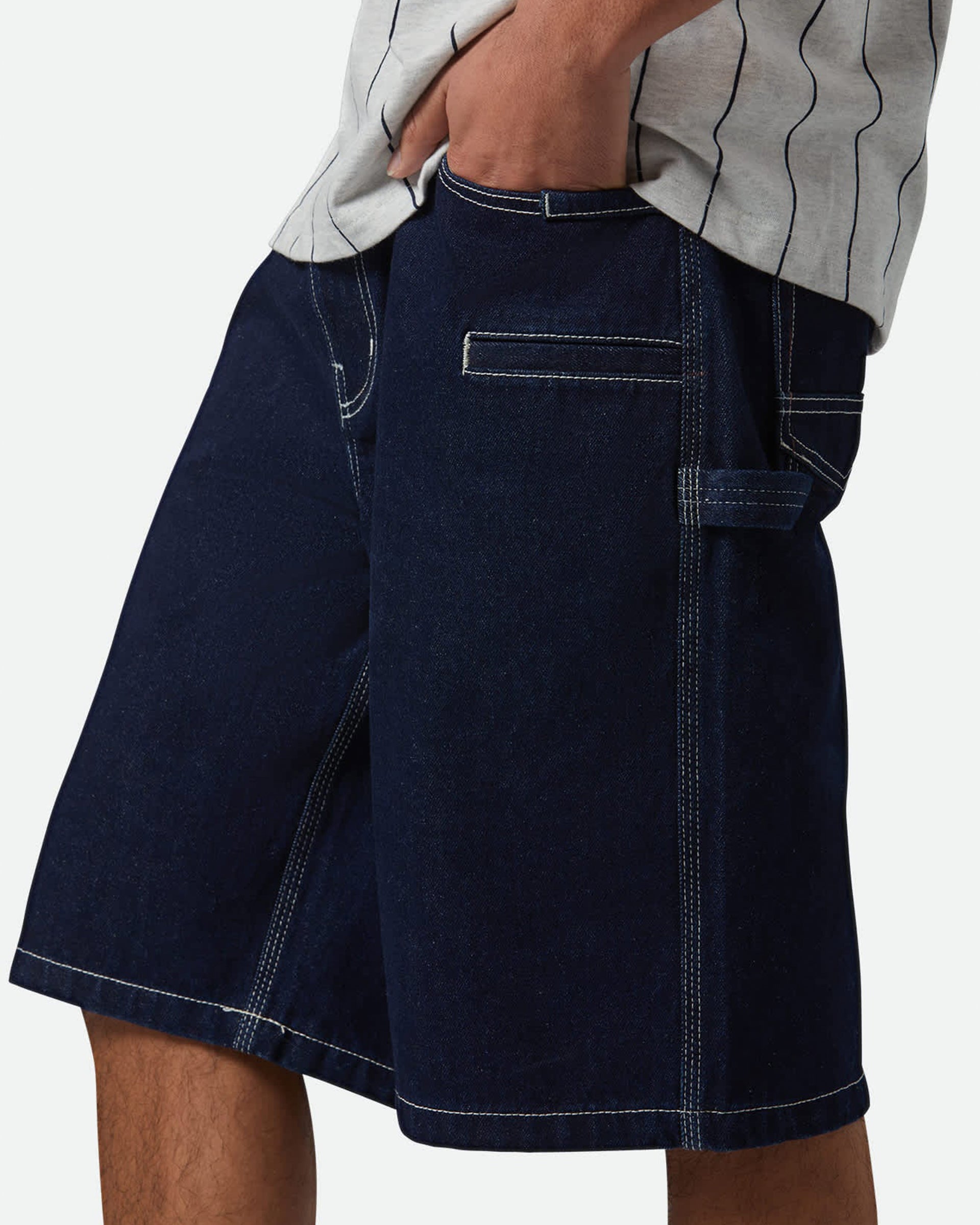 Builders Carpenter Baggy Short - Rinse Denim – Jack's Surfboards