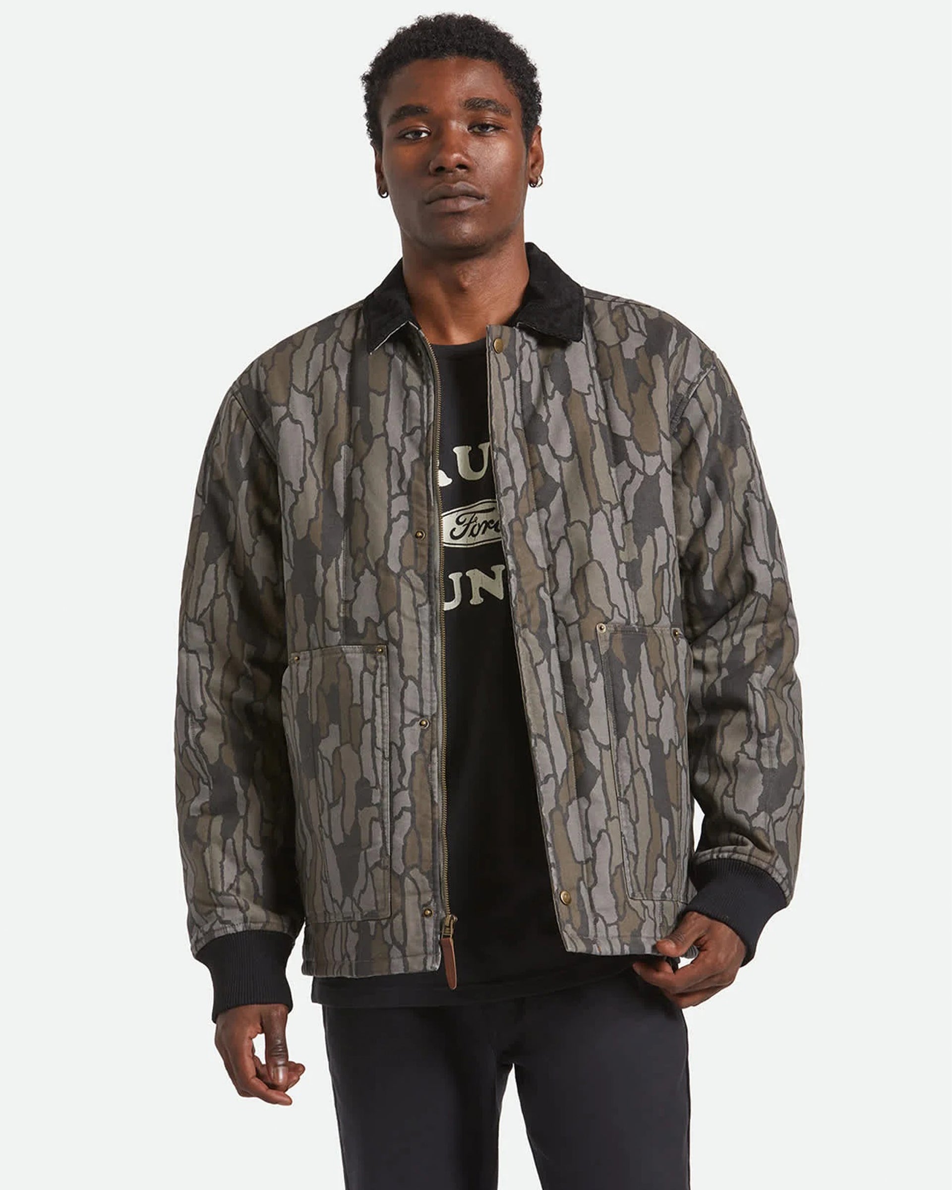 Brixton Builders Ranch Jacket - Bark Camo