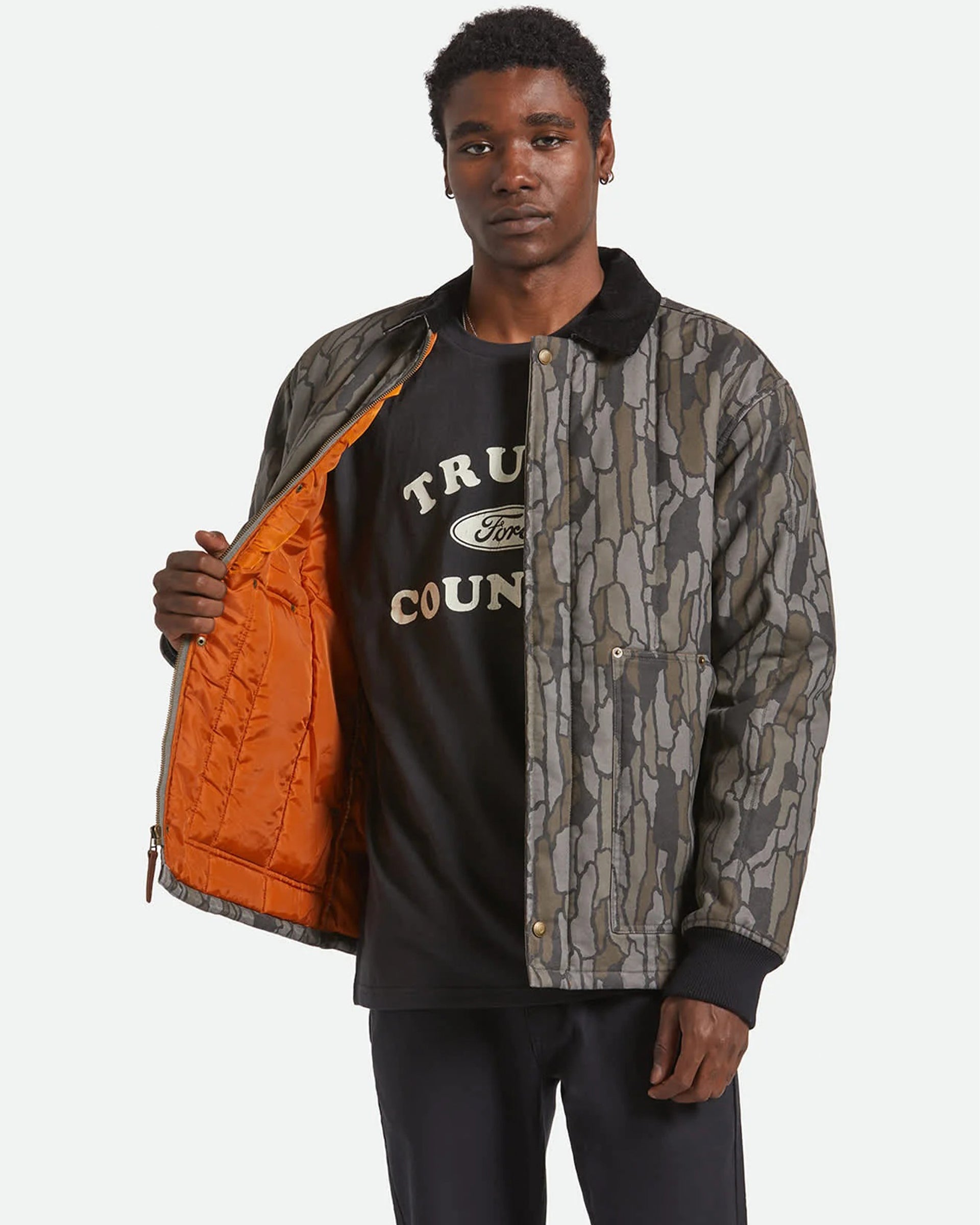 Brixton Builders Ranch Jacket - Bark Camo