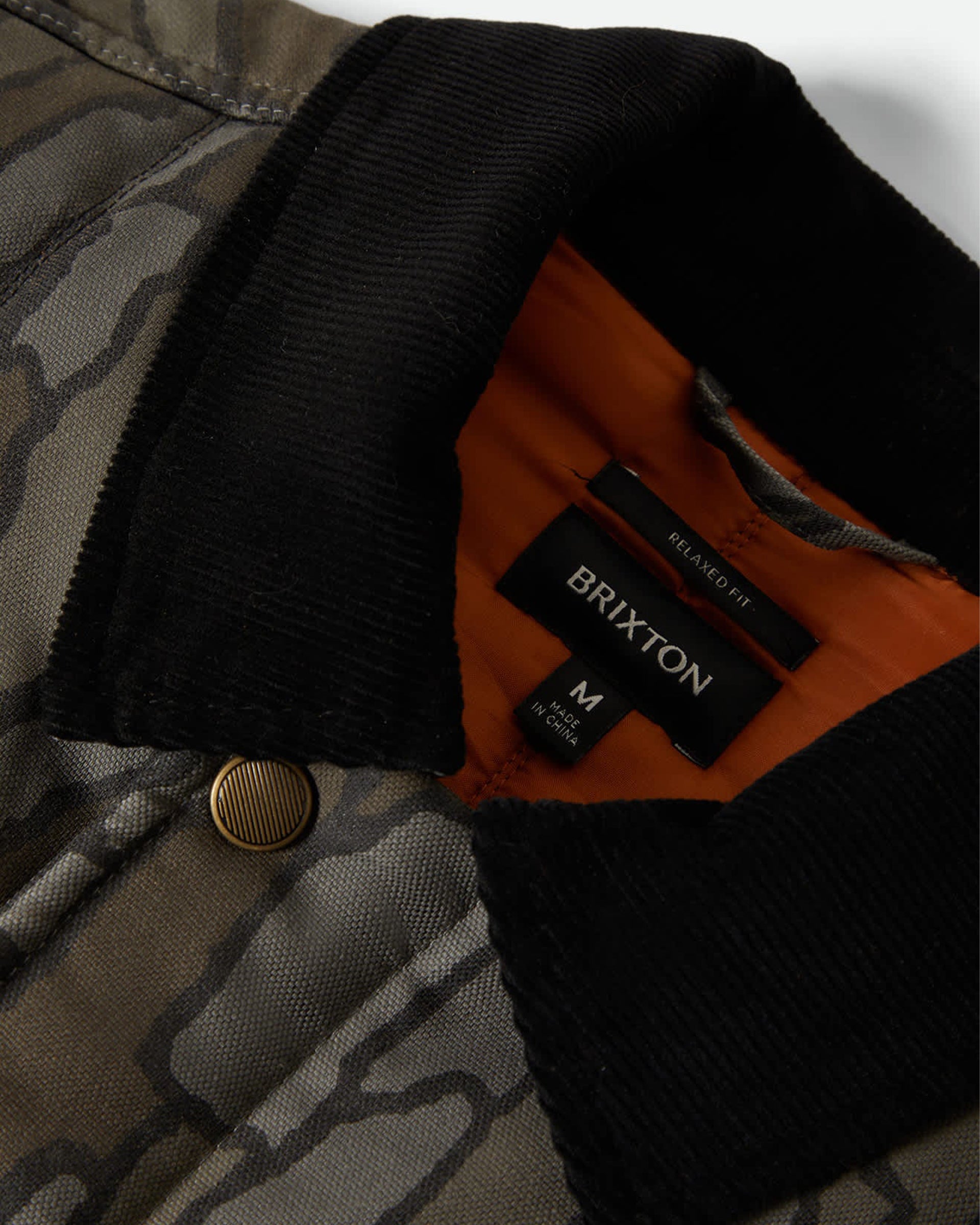 Brixton Builders Ranch Jacket - Bark Camo