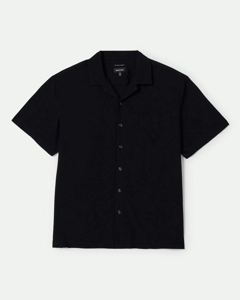 BRIXTONBUNKERCAMPSHIRTBLACK-
