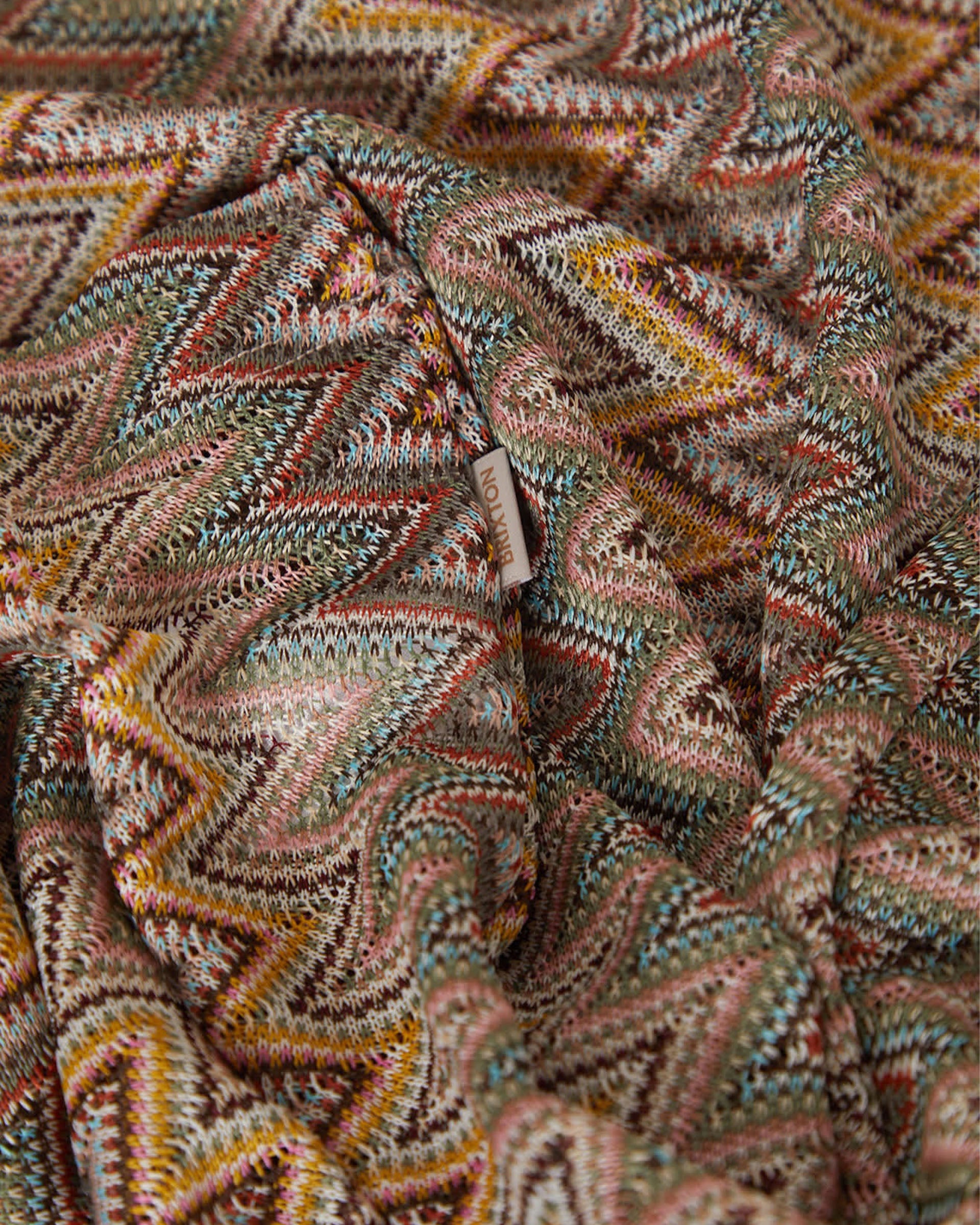 Brixton Women's The Cabana Mesh Tunic Dress - Multi Color Zigzag