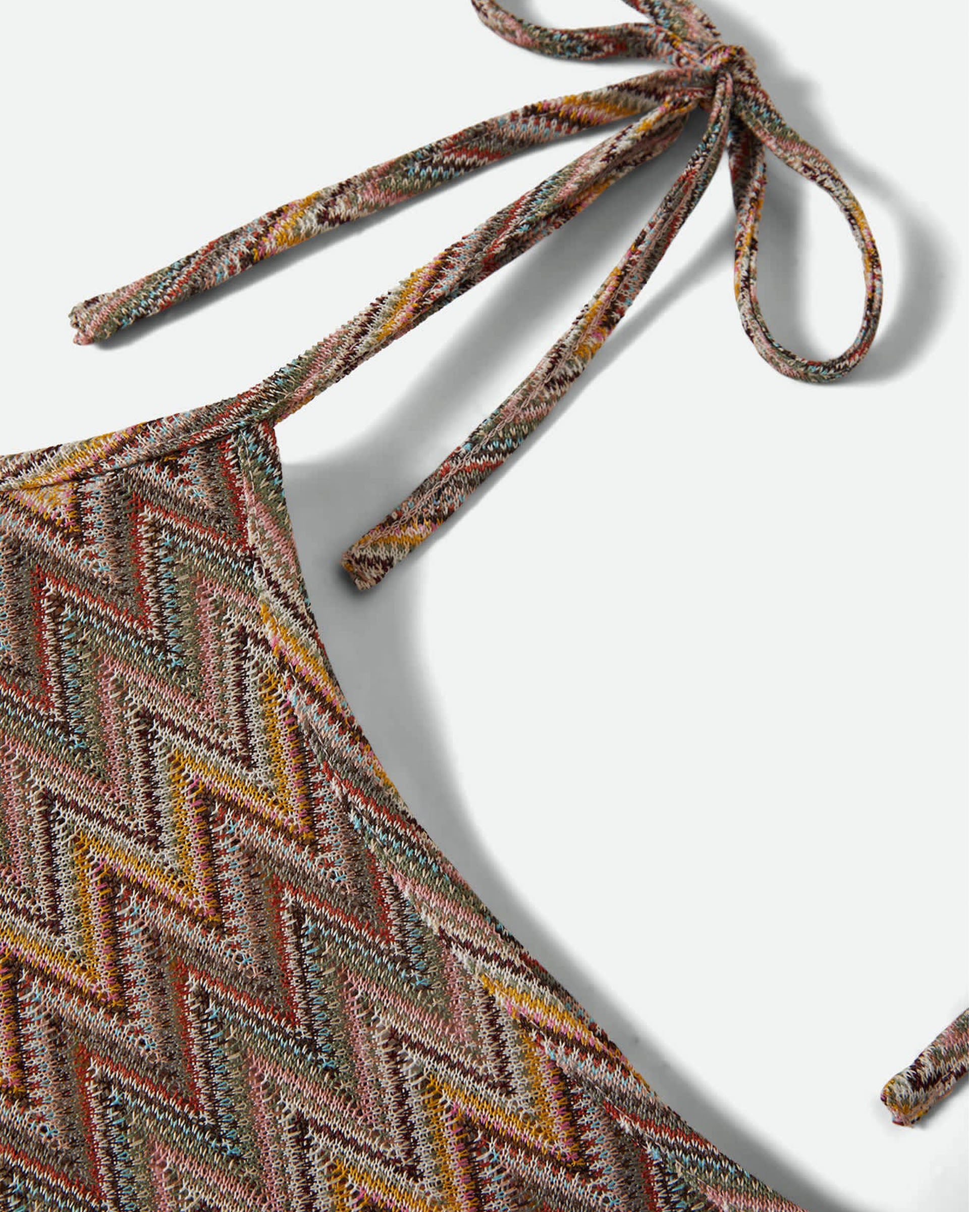 Brixton Women's The Cabana Mesh Tunic Dress - Multi Color Zigzag