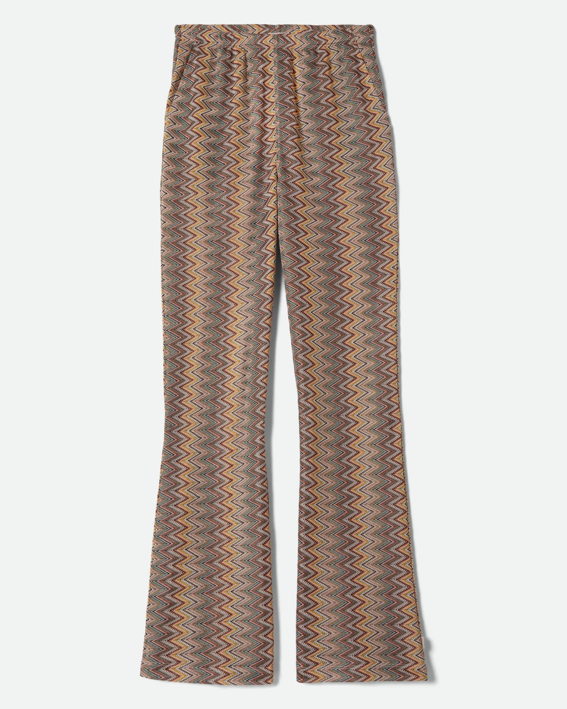 Brixton Women's The Cabana Mesh Lounge Pant - Multi Color Zigzag