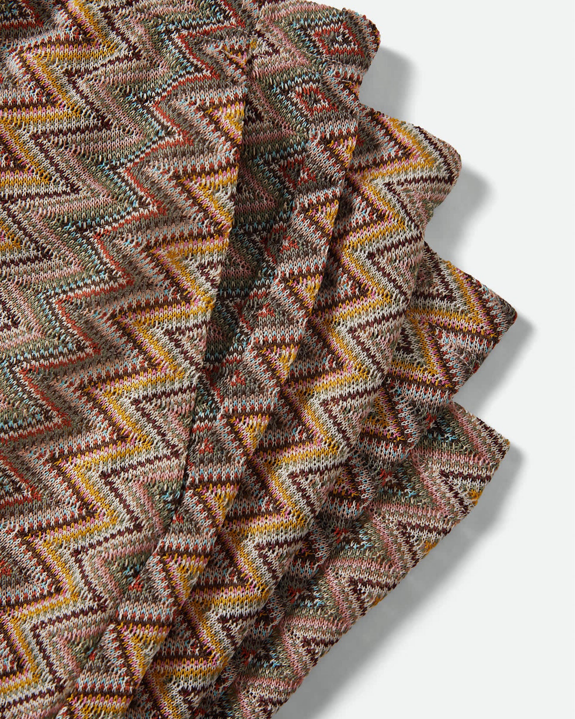Brixton Women's The Cabana Mesh Lounge Pant - Multi Color Zigzag