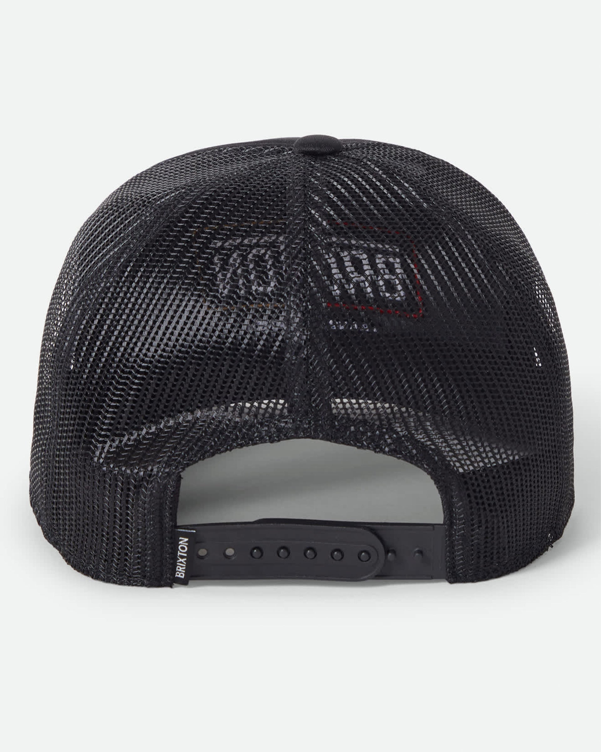 Brixton Caldwell Netplus Trucker Hat - Black/Black