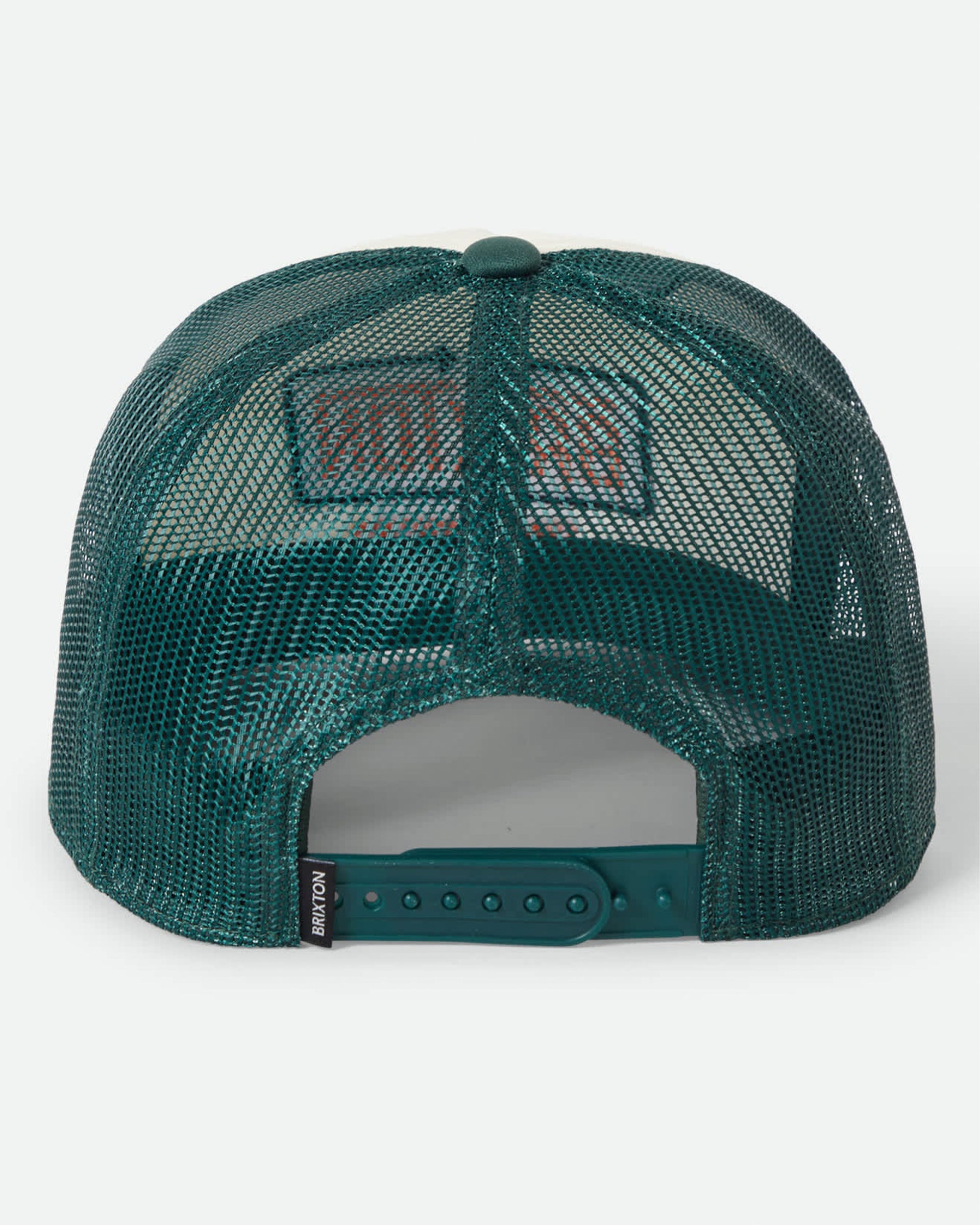 Brixton Caldwell Netplus Trucker Hat - Primal Green/Whitecap/Primal Green