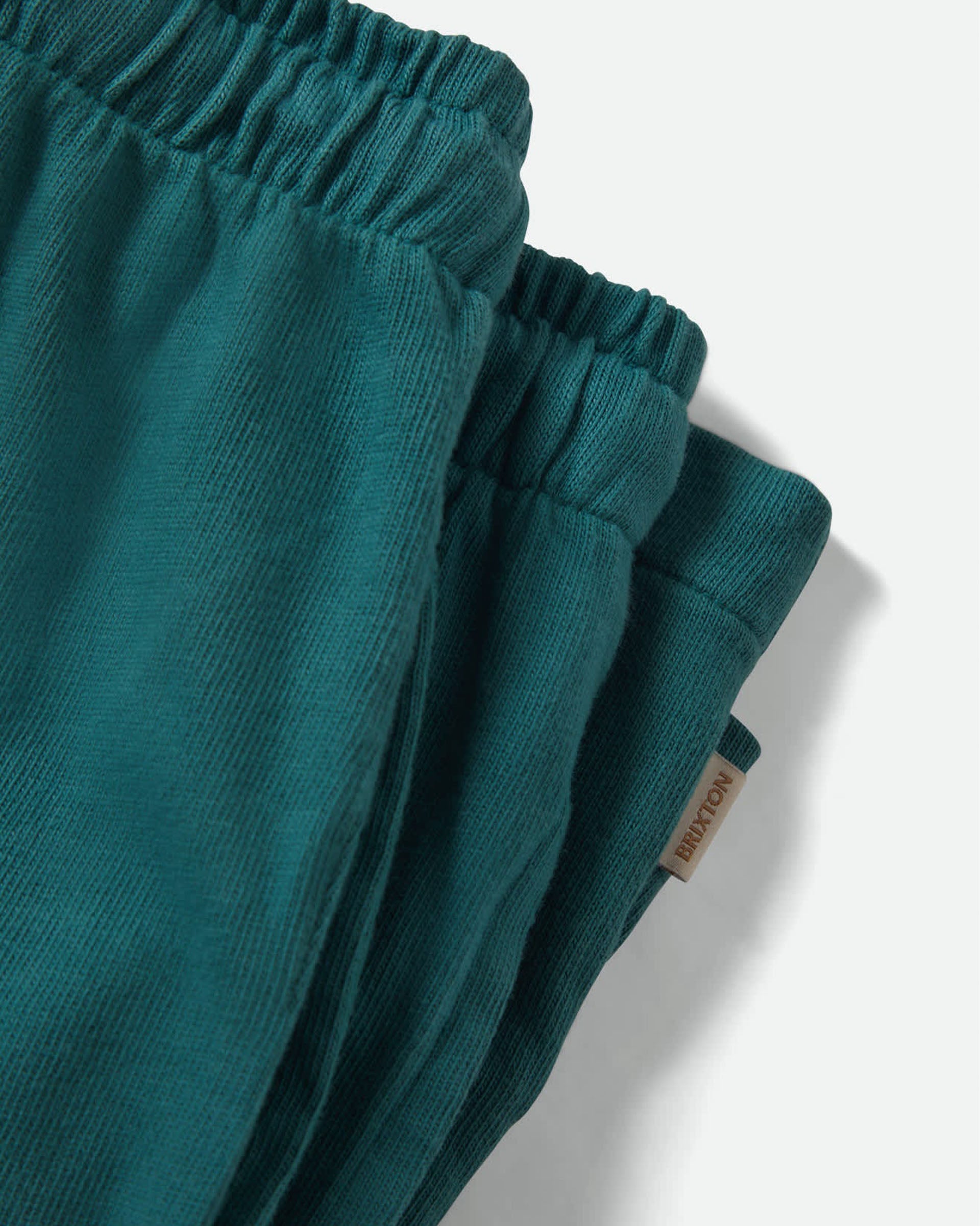 Brixton Women's Carefree Organic Garment Dye Lounge Skirt - Washed Mediterranean Teal