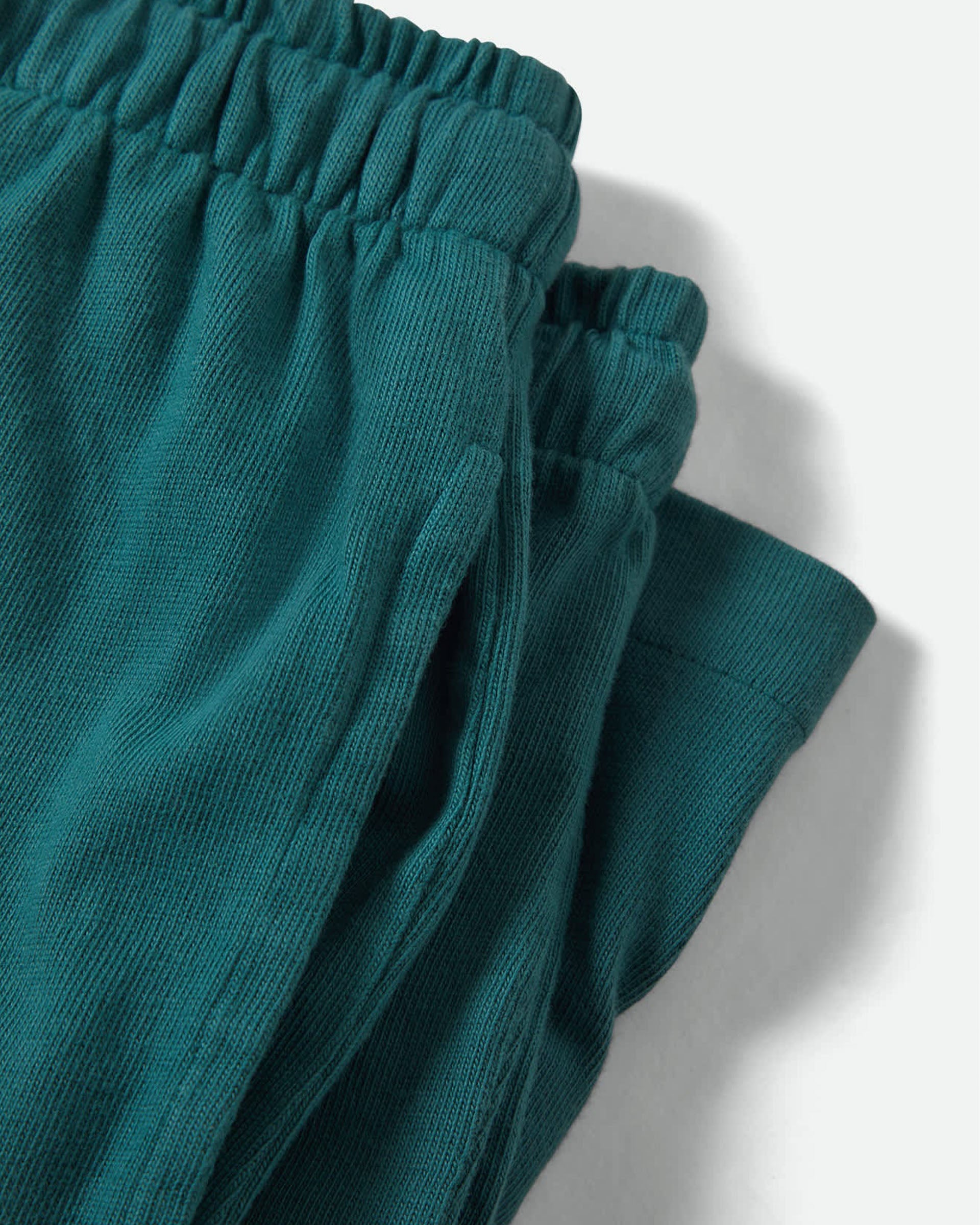 Brixton Women's Carefree Organic Garment Dye Lounge Skirt - Washed Mediterranean Teal