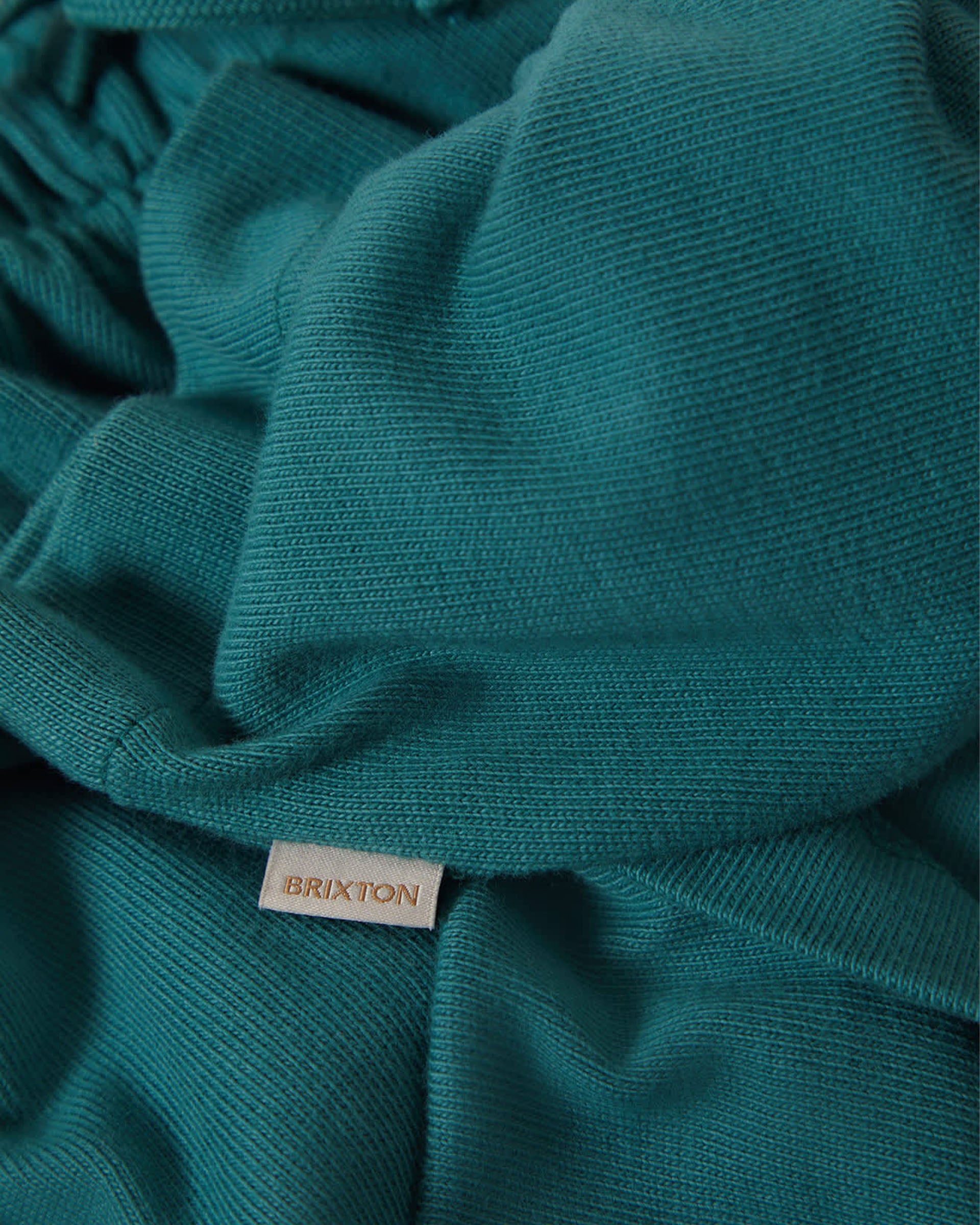 Brixton Women's Carefree Organic Garment Dye Lounge Skirt - Washed Mediterranean Teal