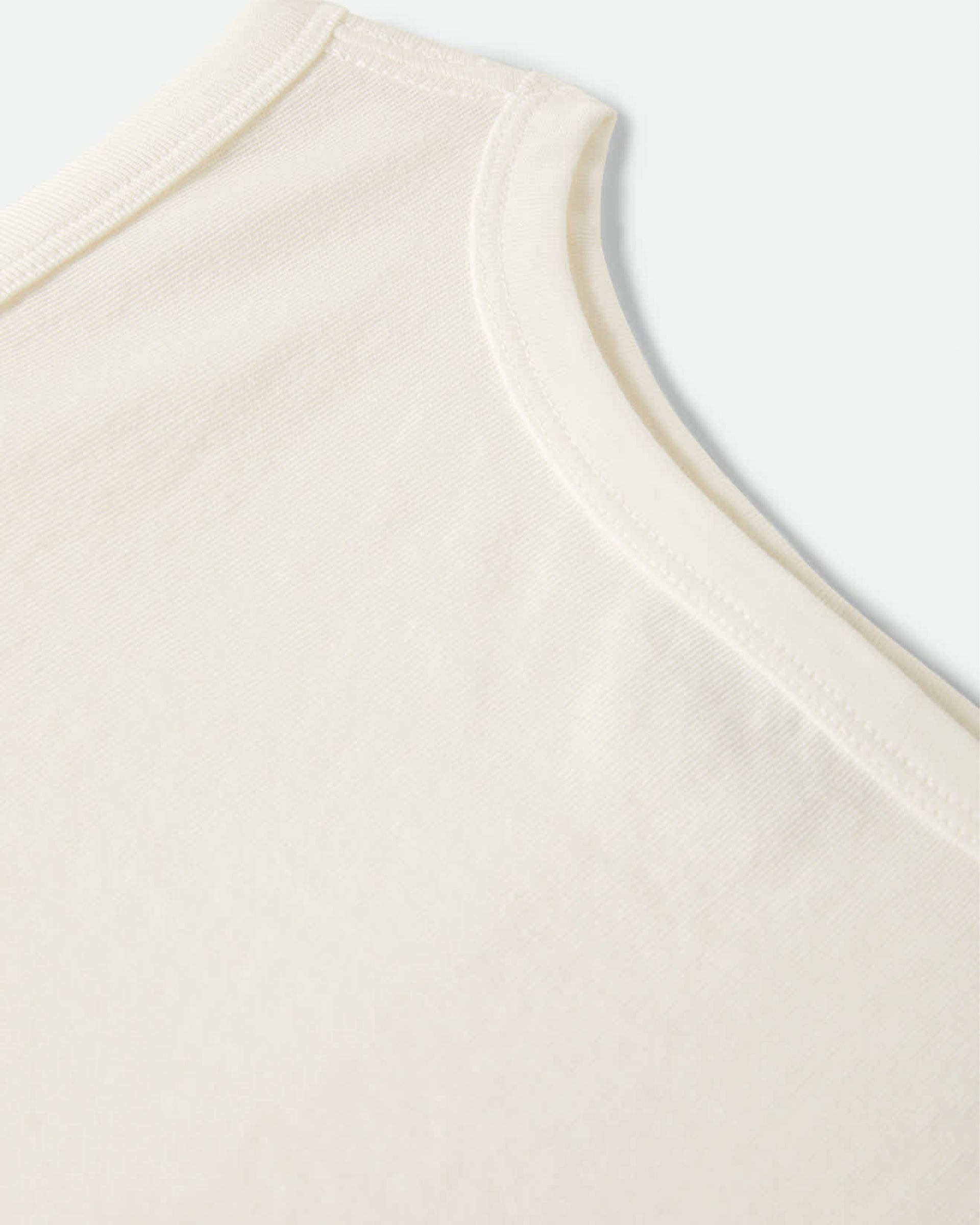 Brixton Women's Carefree Organic Garment Dye Cropped Tank - Off White