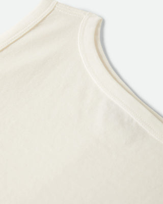 Brixton Women's Carefree Organic Garment Dye Cropped Tank - Off White