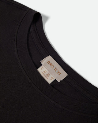 Brixton Women's Carefree Organic Garment Dye Cinch T-Shirt - Black