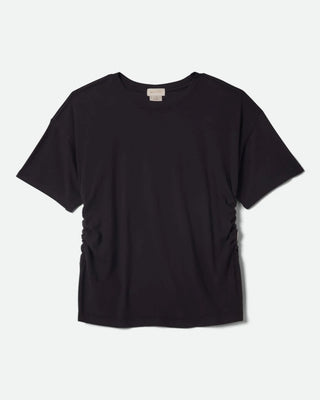 Brixton Women's Carefree Organic Garment Dye Cinch T-Shirt - Black