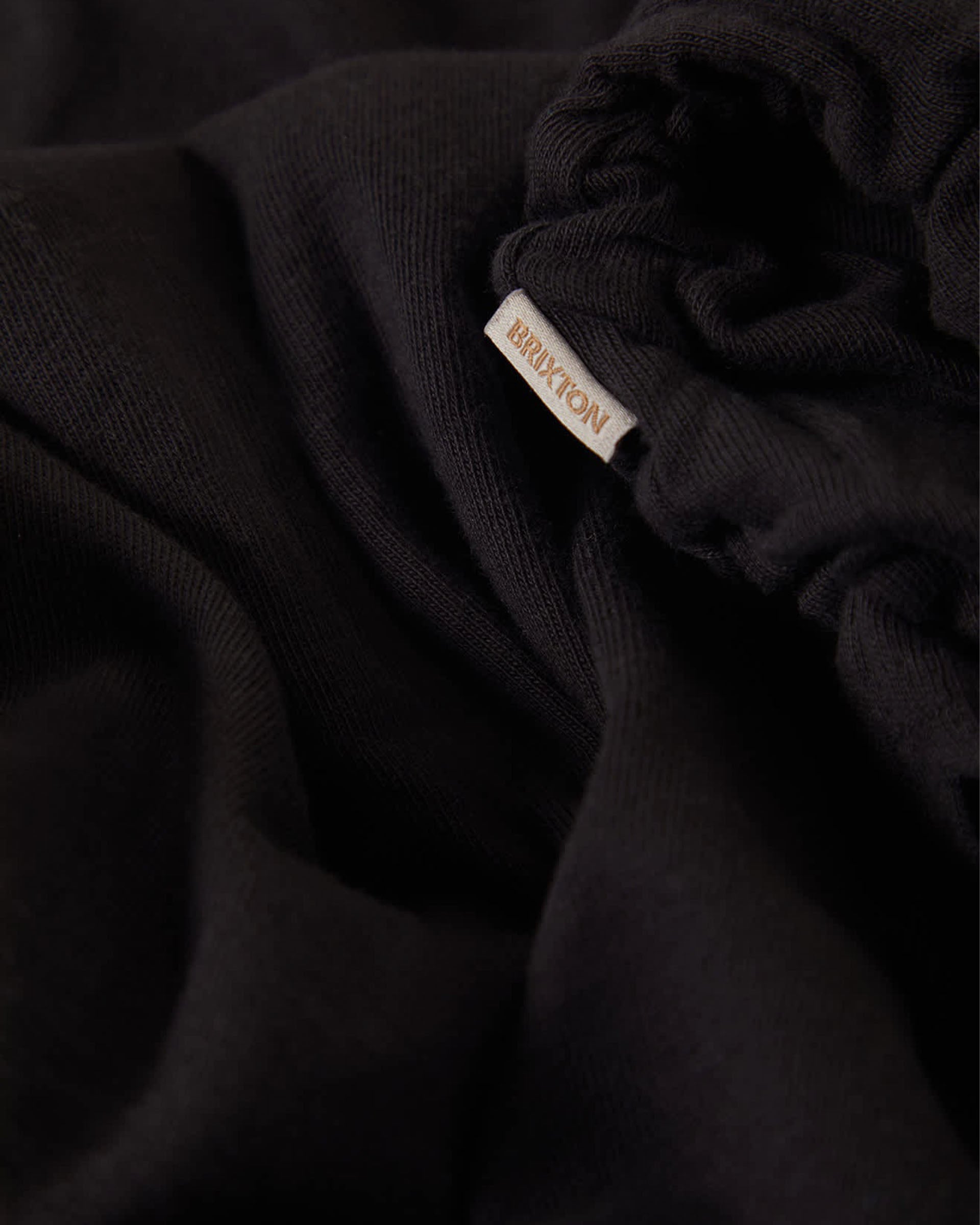 Brixton Women's Carefree Organic Garment Dye Cinch T-Shirt - Black
