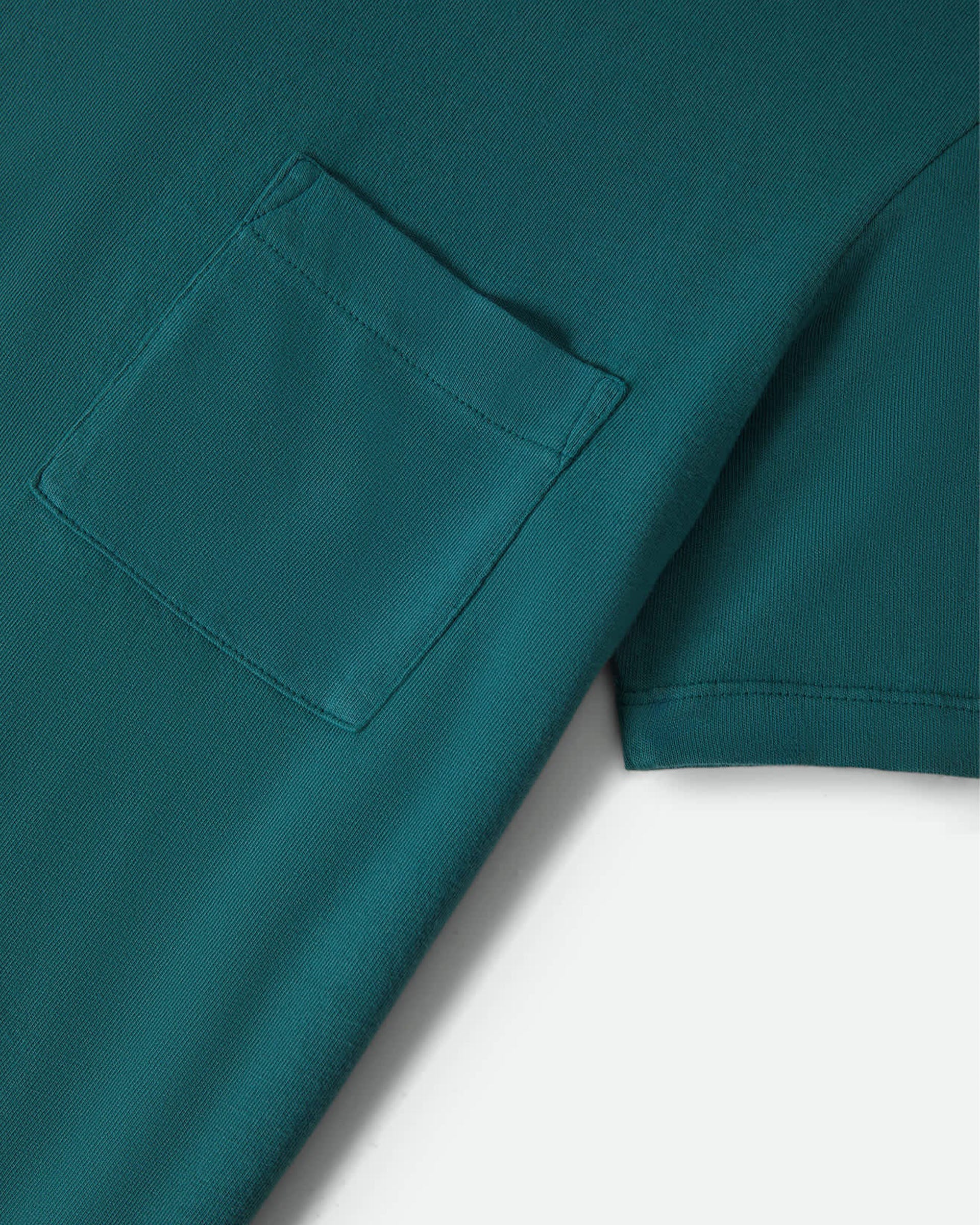Brixton Women's Carefree Organic Garment Dye Perfect T-Shirt - Washed Mediterranean Teal