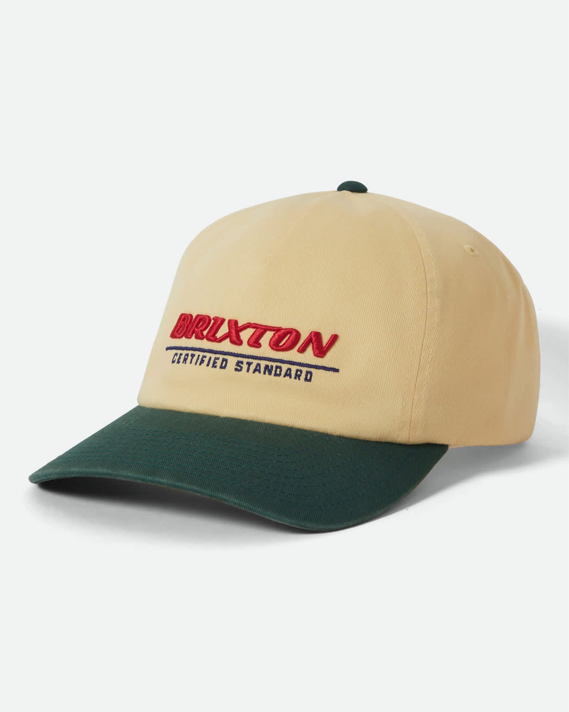 Brixton Certified Adjustable Hat - Washed Celestial Yellow/Mediterranean Teal
