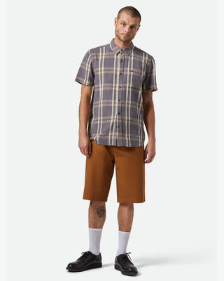 Brixton Choice Chino Baggy Short - Washed Copper