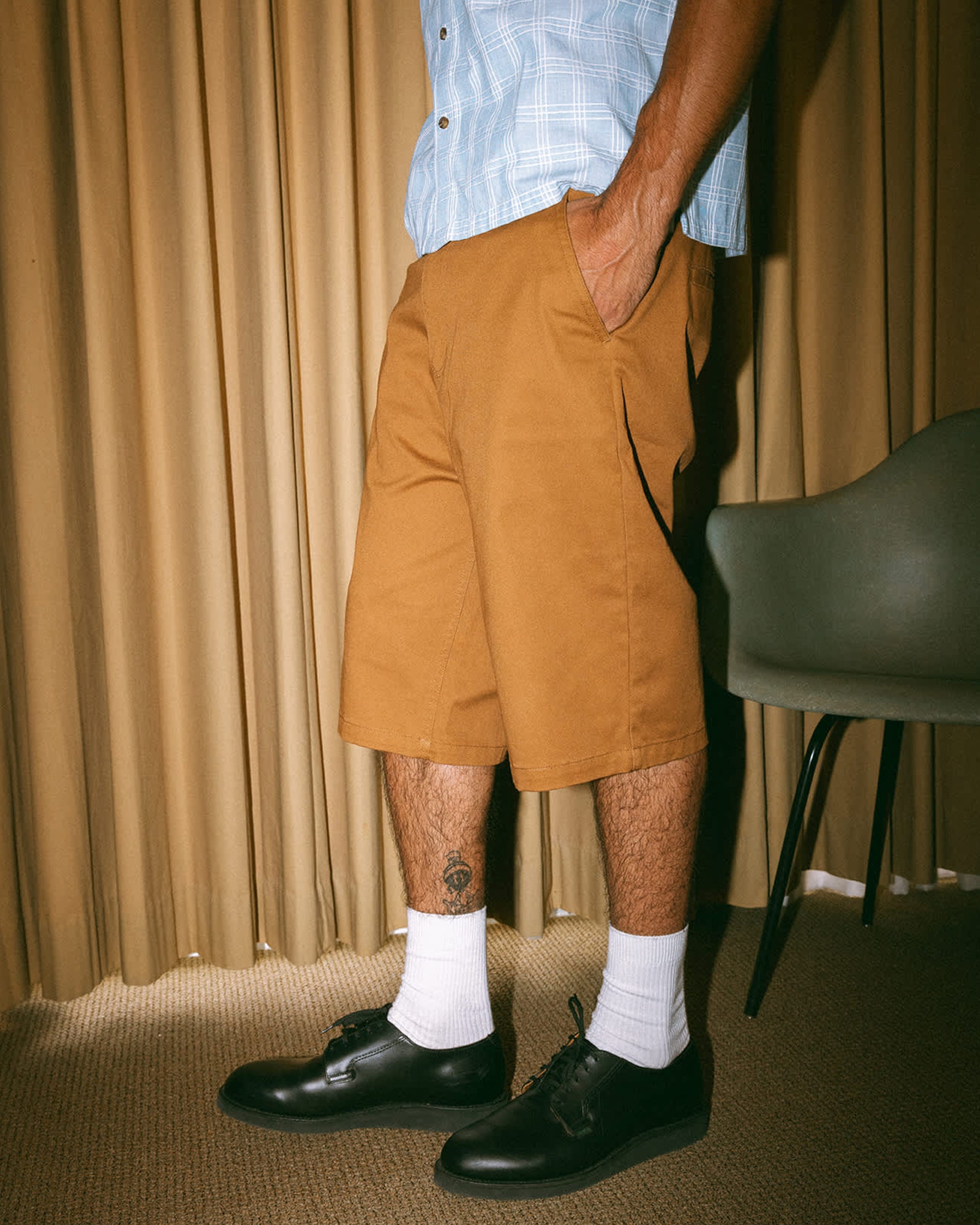 bio wear チノパン Choice Chino Baggy Short - Washed Copper – Jack's Surfboards