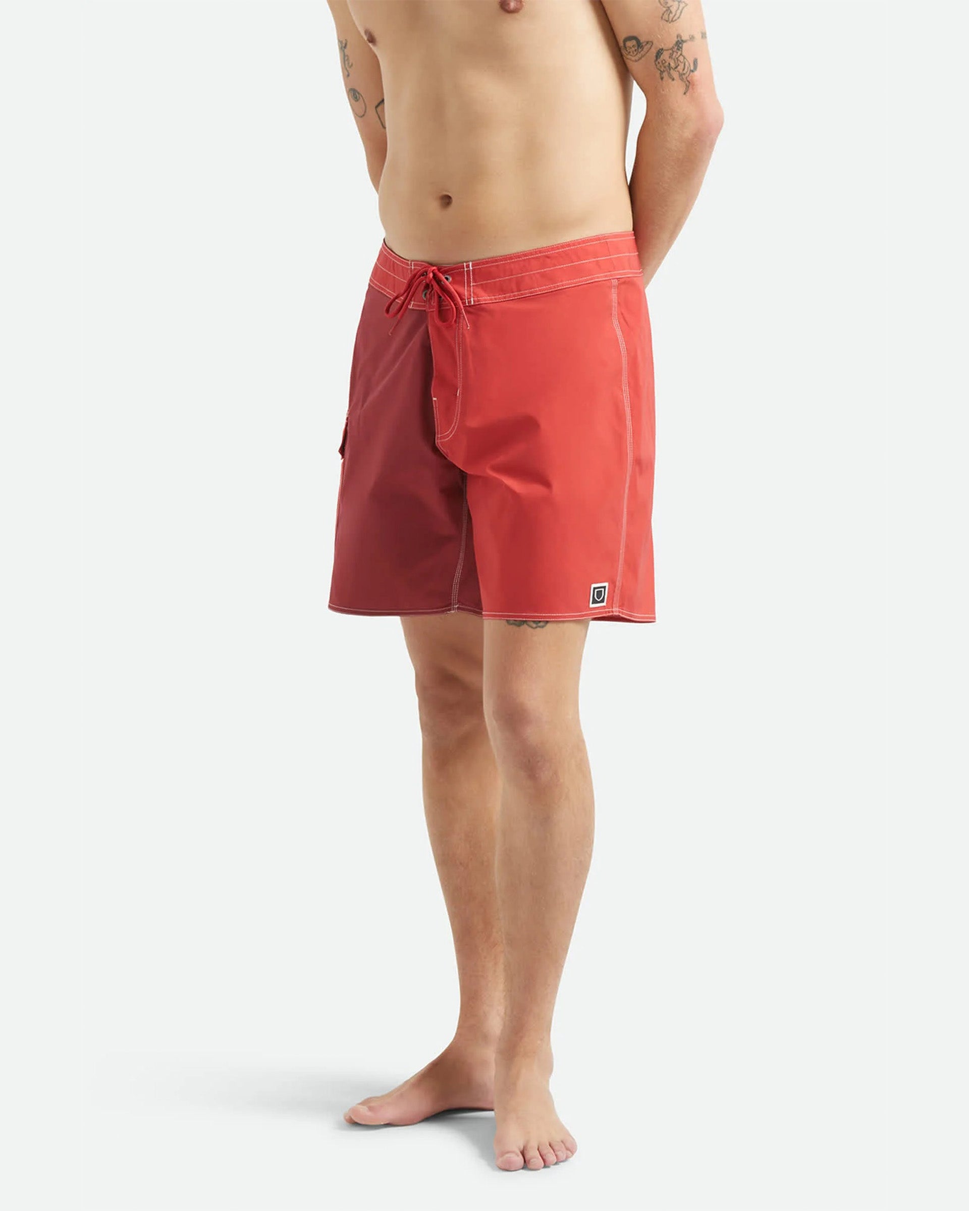 Brixton Classic 17" Trunk - Adrenaline Rush/Robust Red
