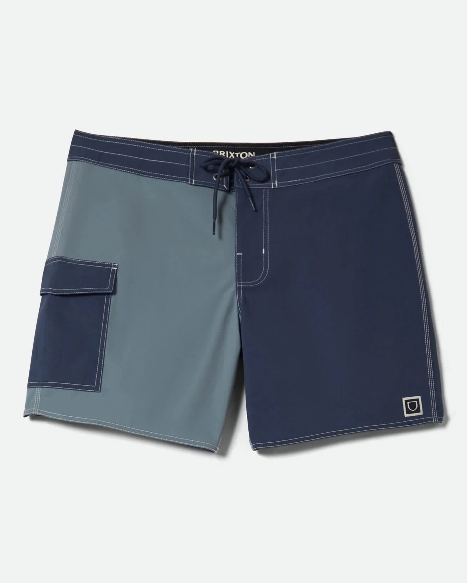 Brixton Classic 17" Trunk - Washed Navy