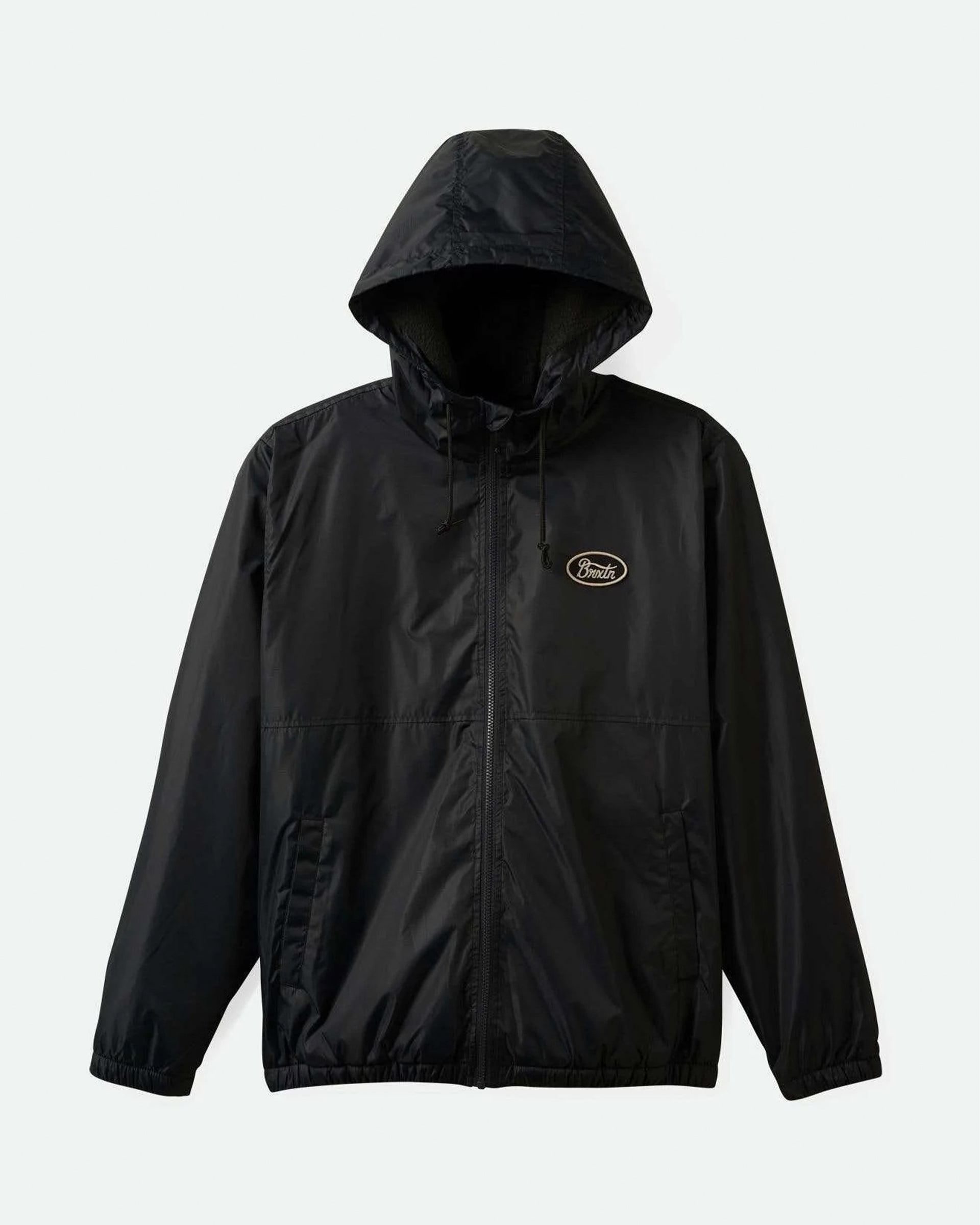 Brixton Claxton Parsons Arctic Fleece Lined Jacket - Black