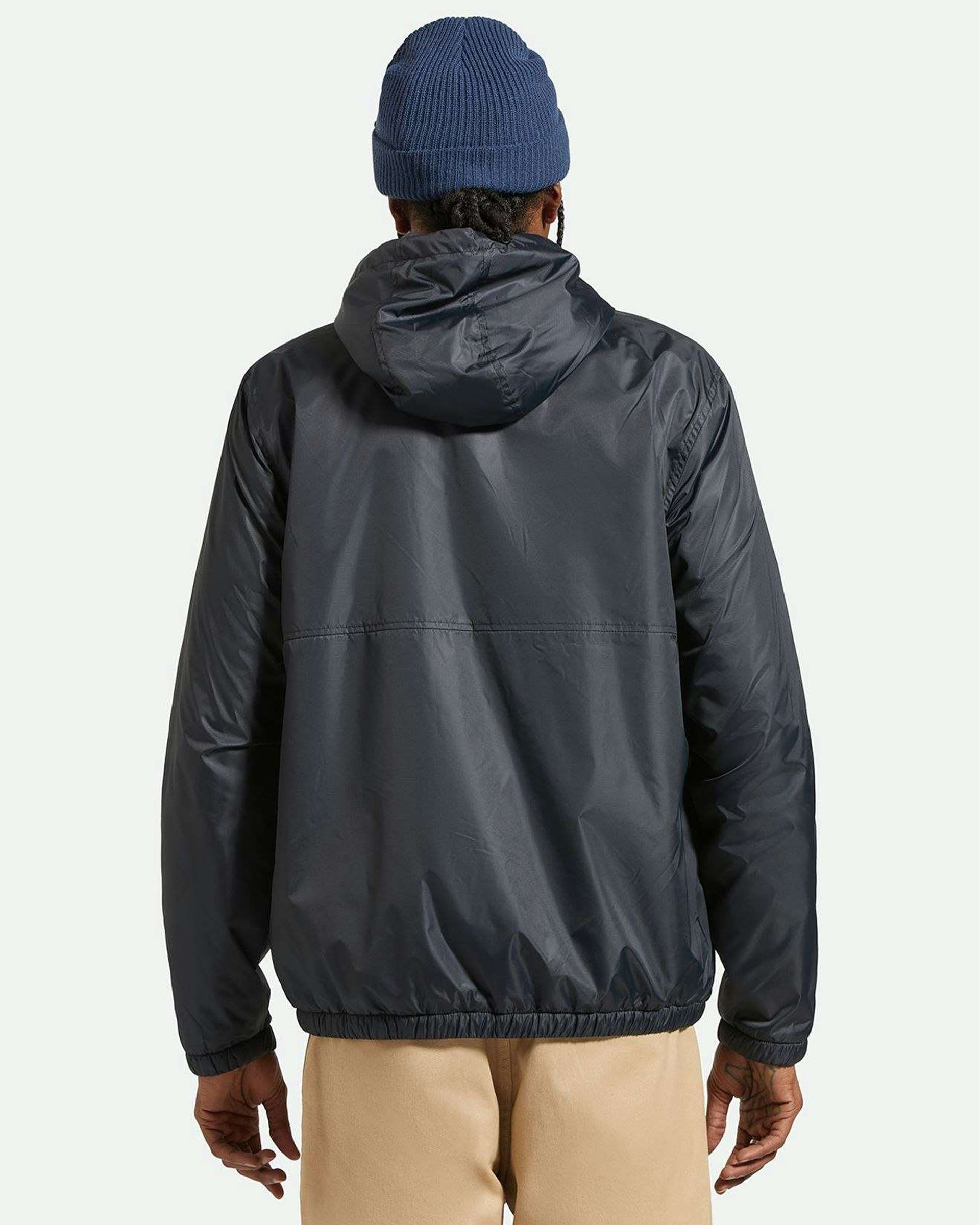 Brixton Claxton Parsons Arctic Fleece Lined Jacket - Black