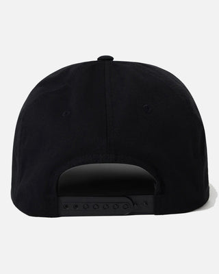 Brixton Coleson Snapback Hat - Black / Burgundy