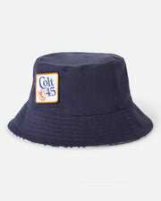 Brixton Colt 45 x Brixton Bucket Hat - Multi/Midnight Blue