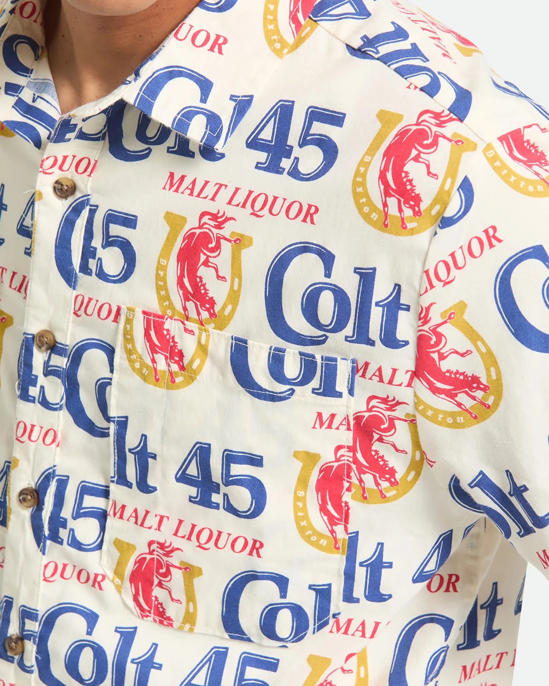 Brixton Colt 45 x Brixton Short Sleeve Shirt - Multi