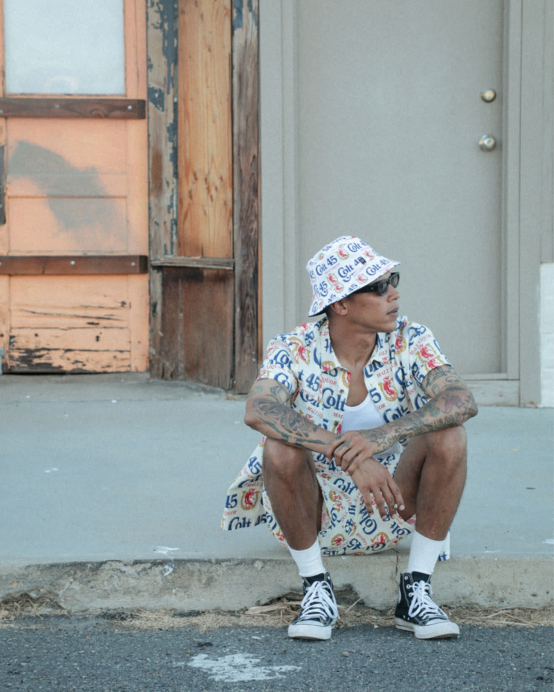 Brixton Colt 45 x Brixton Short Sleeve Shirt - Multi