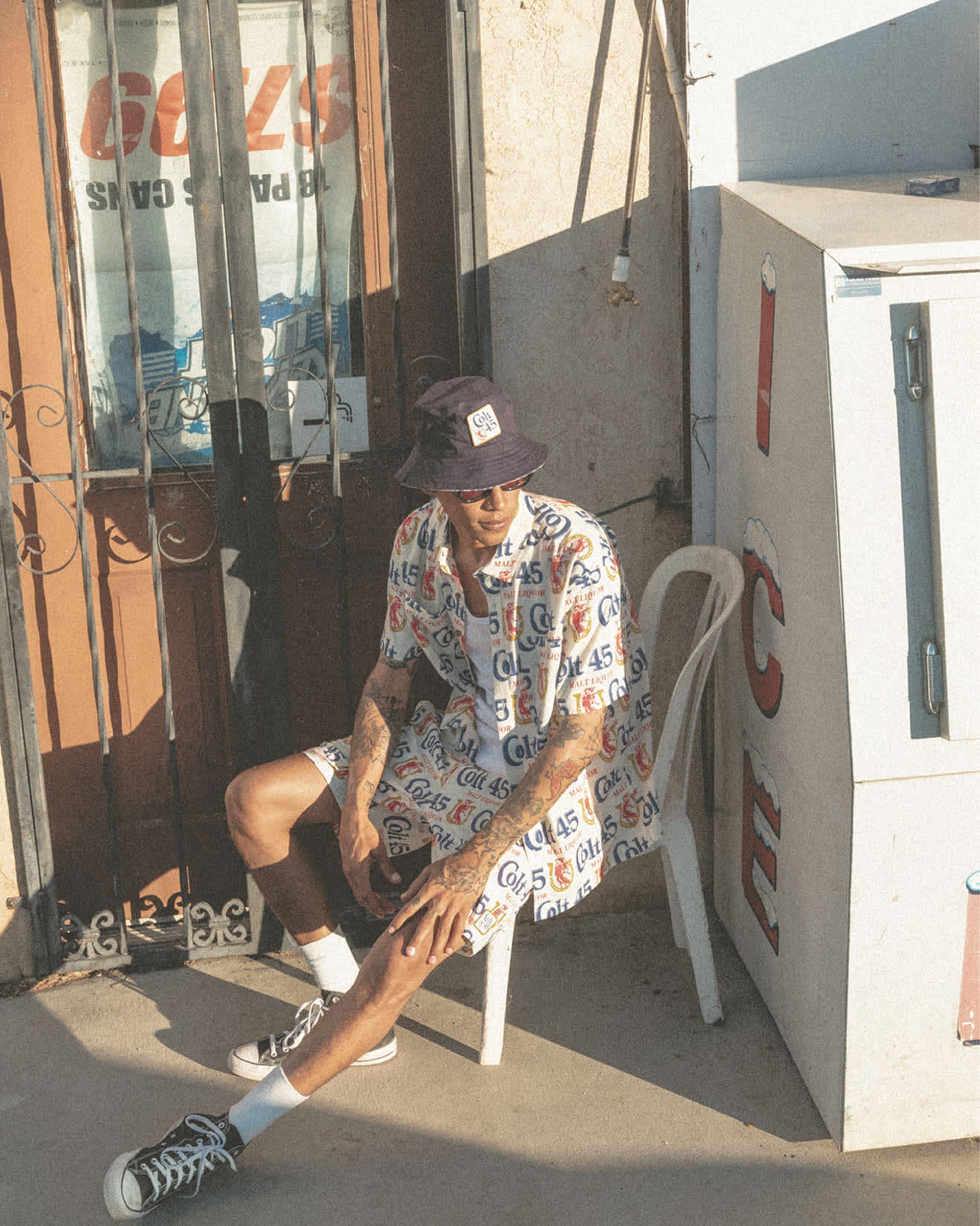 Brixton Colt 45 x Brixton Short Sleeve Shirt - Multi