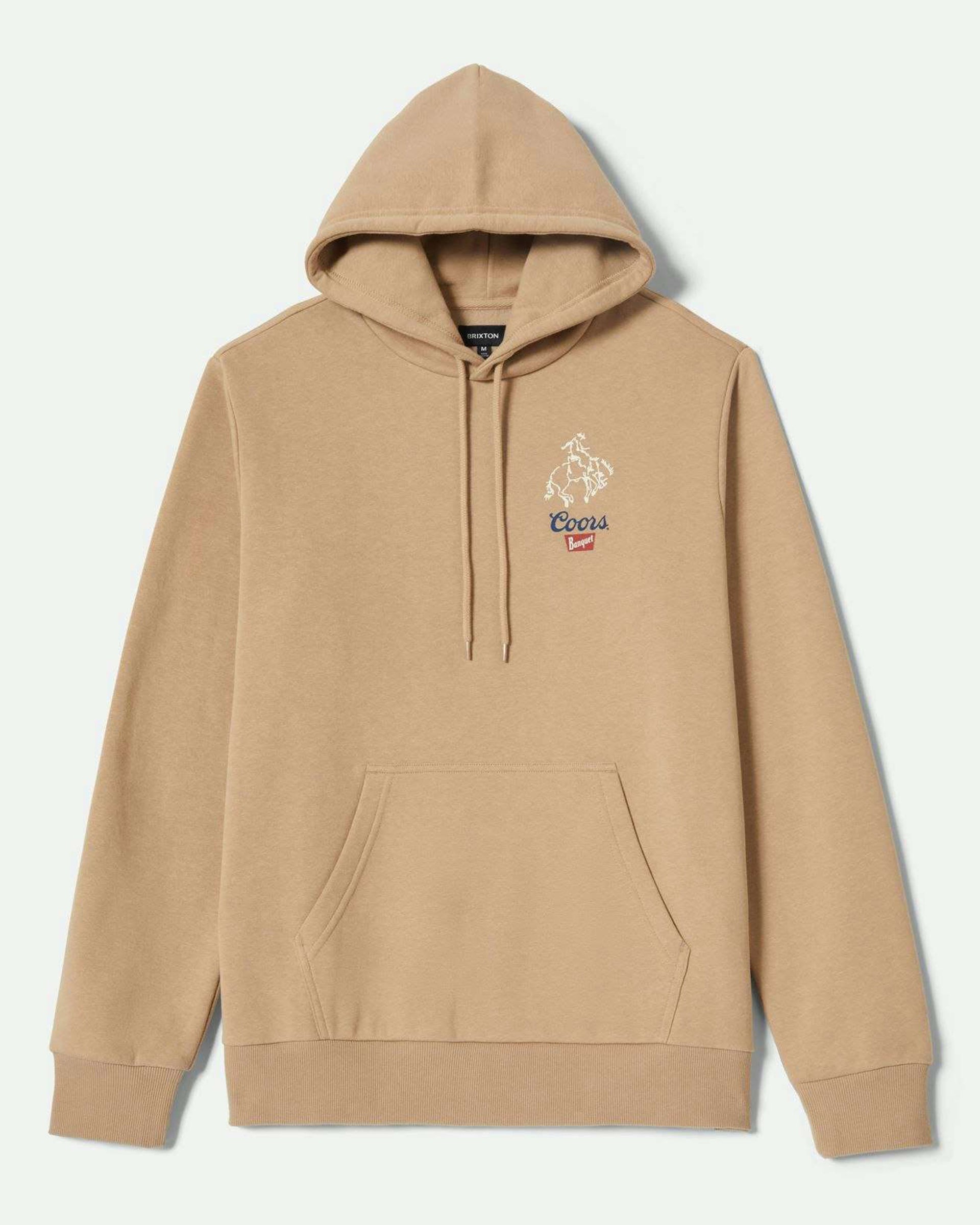 Brixton Coors Colt Hoodie - Sand