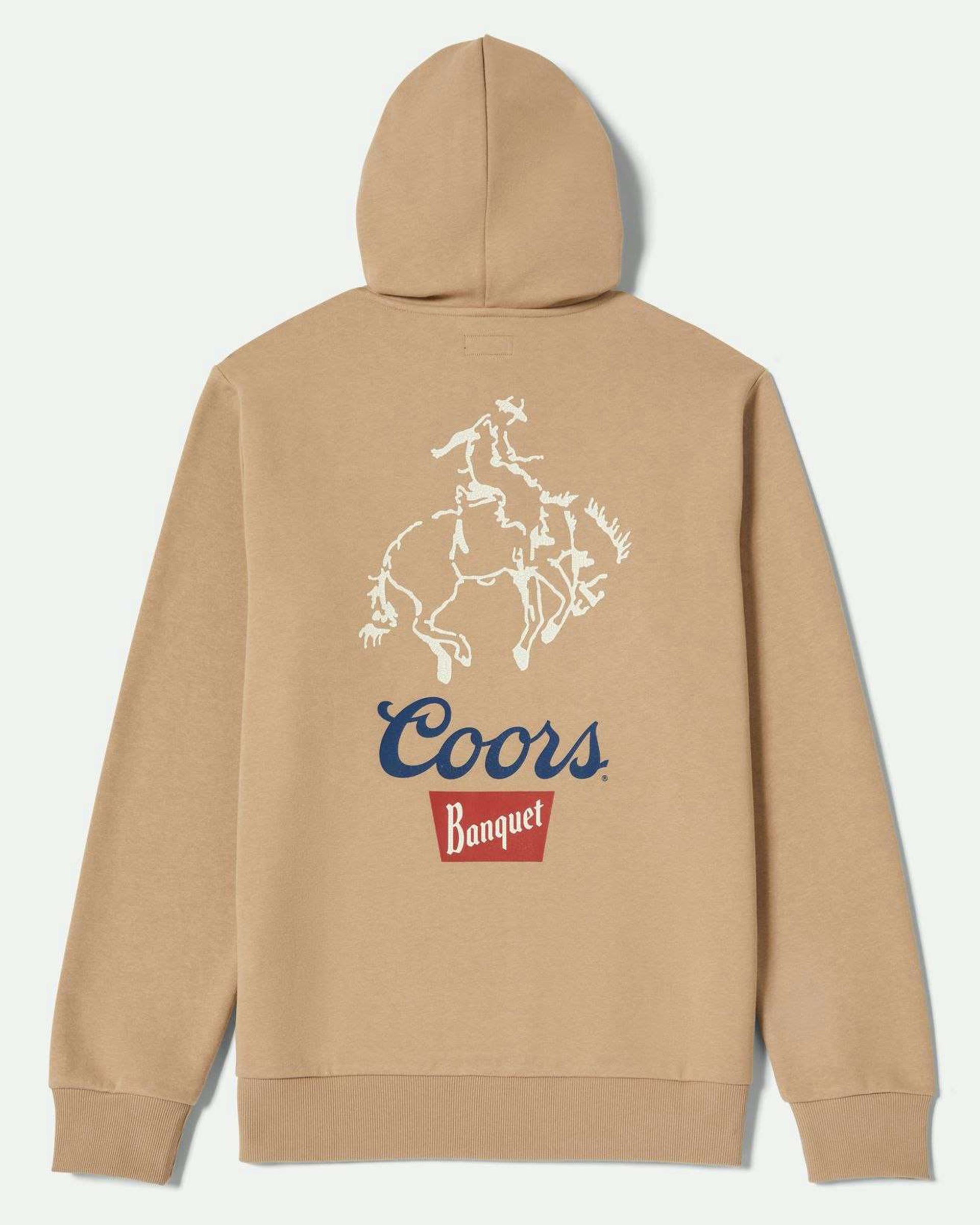 Brixton Coors Colt Hoodie - Sand