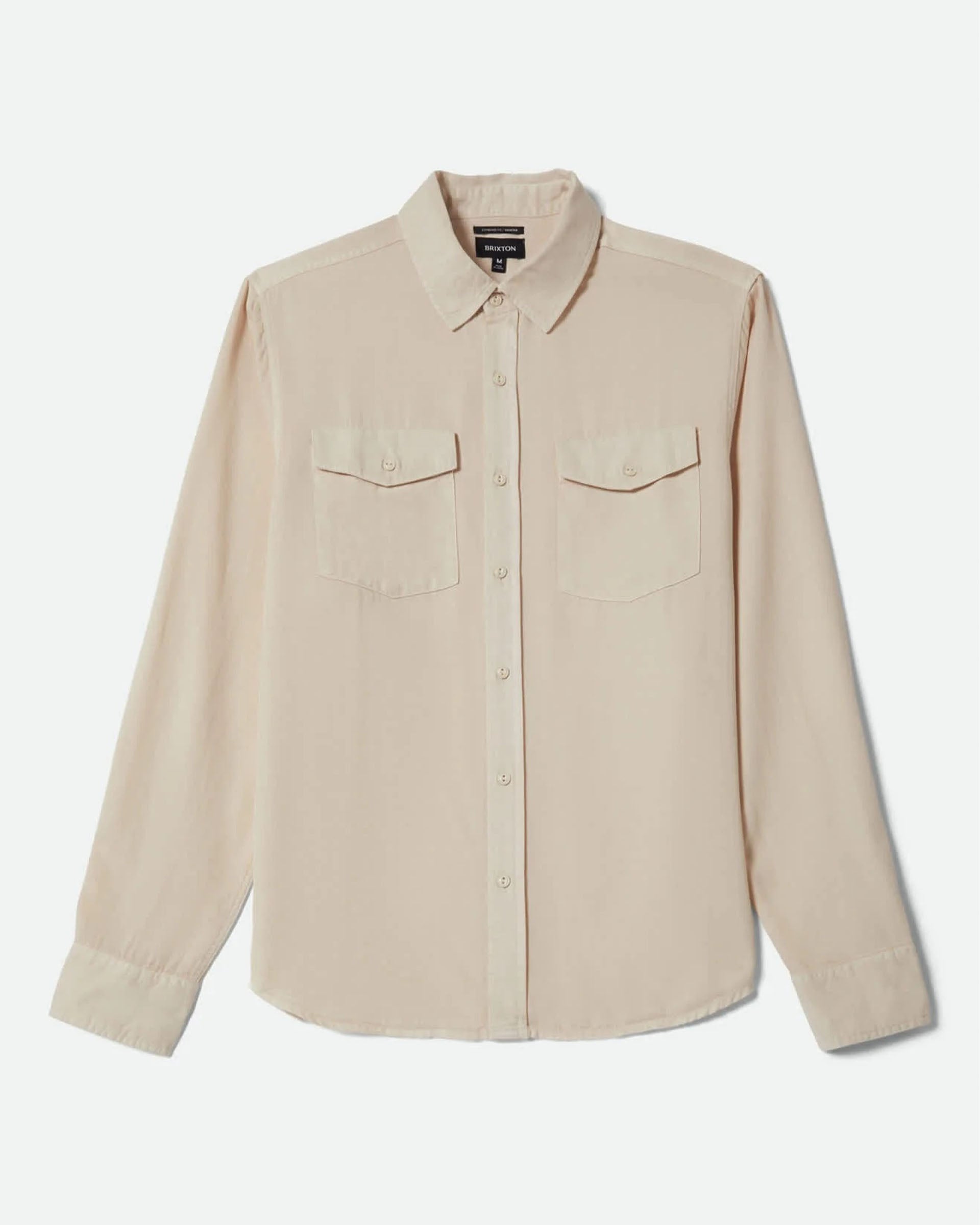 Brixton Cool Comfort Wayne Shirt - Whitecap