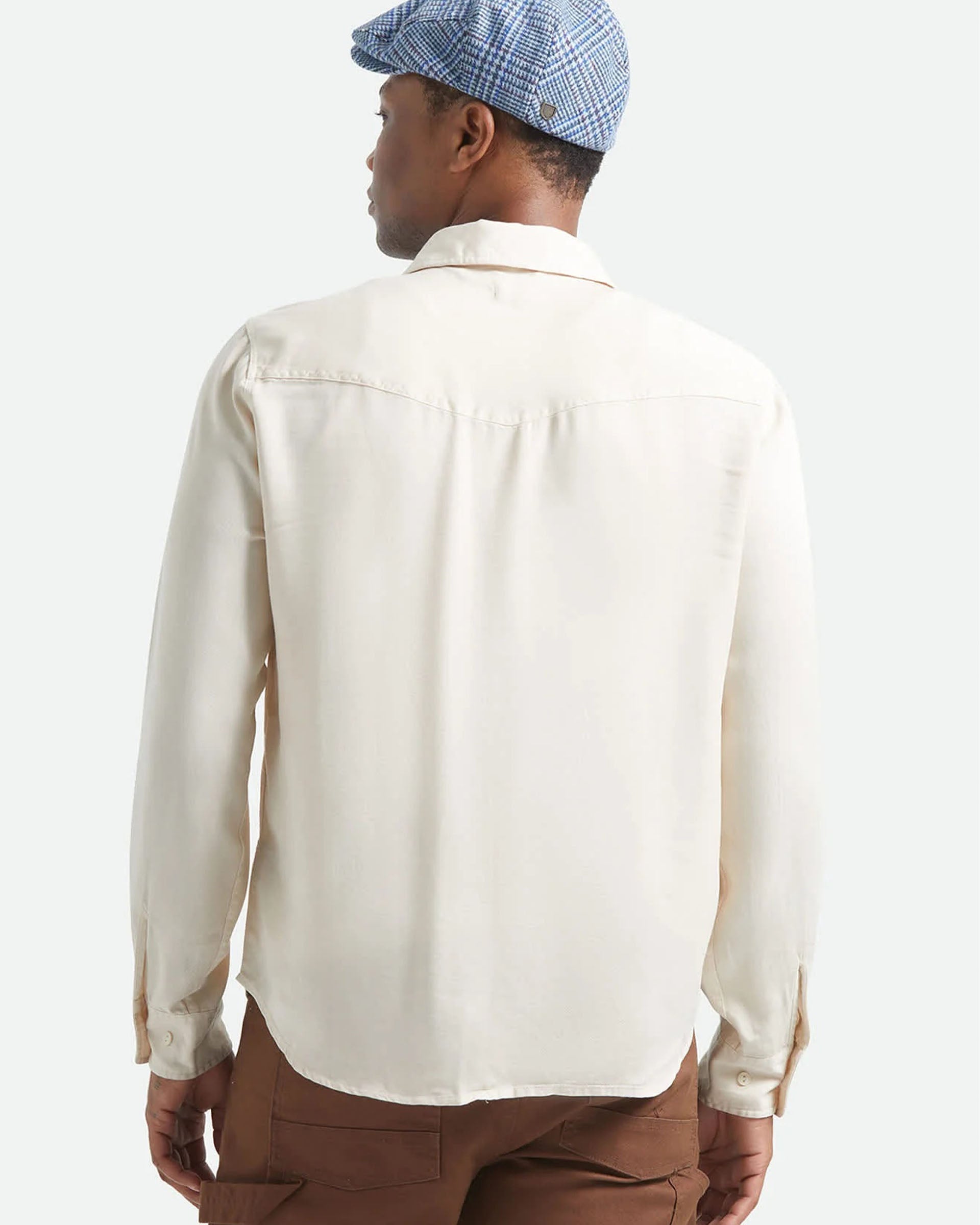 Brixton Cool Comfort Wayne Shirt - Whitecap