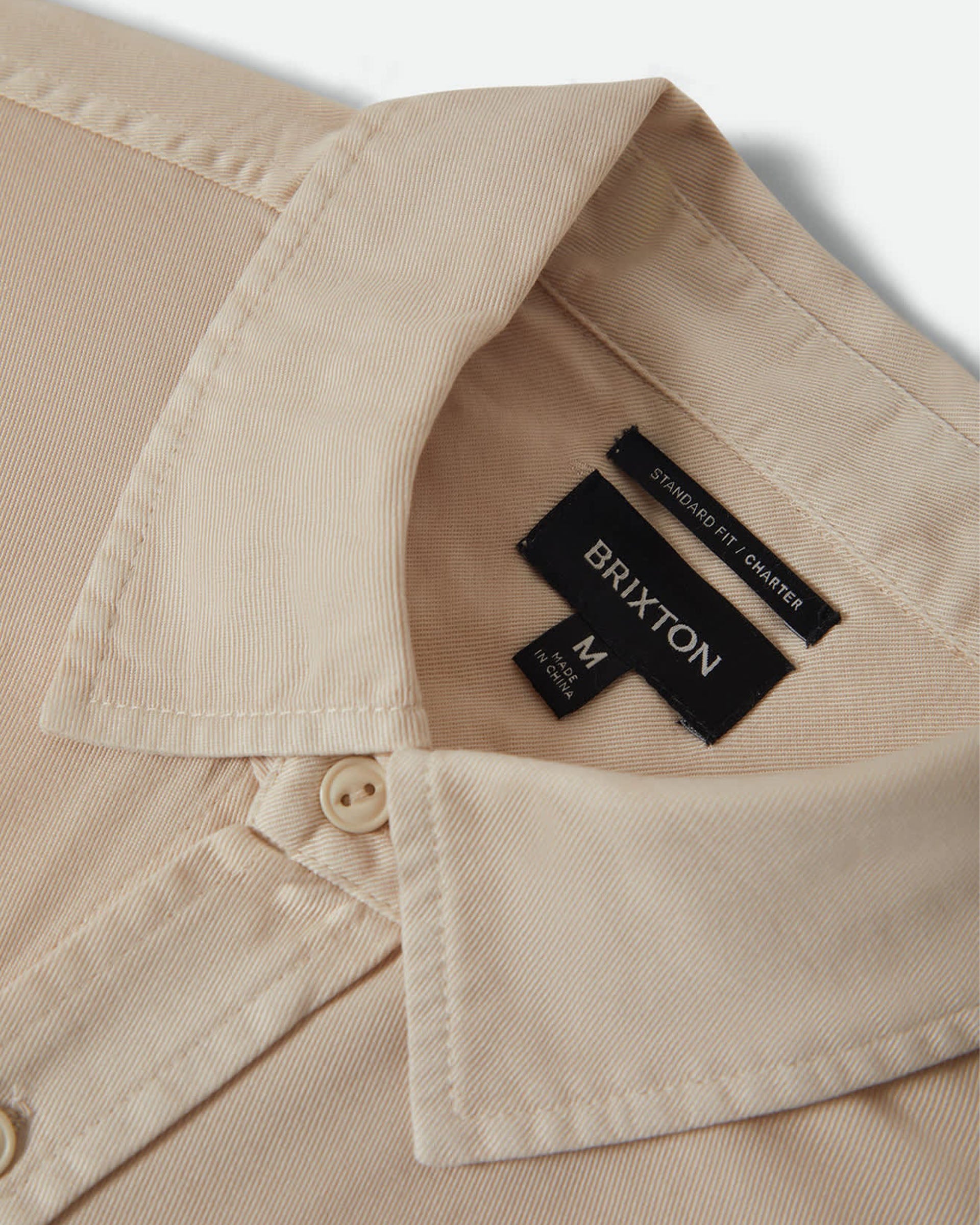 Brixton Cool Comfort Wayne Shirt - Whitecap
