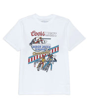Brixton x Coors Light Berm Short Sleeve T-Shirt - White