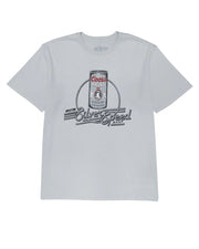Brixton x Coors Light Caster Short Sleeve T-Shirt - Silver