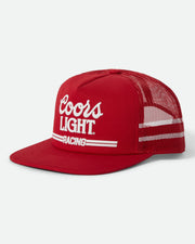 Brixton x Coors Light Racing Trucker Hat - Coors Red/White