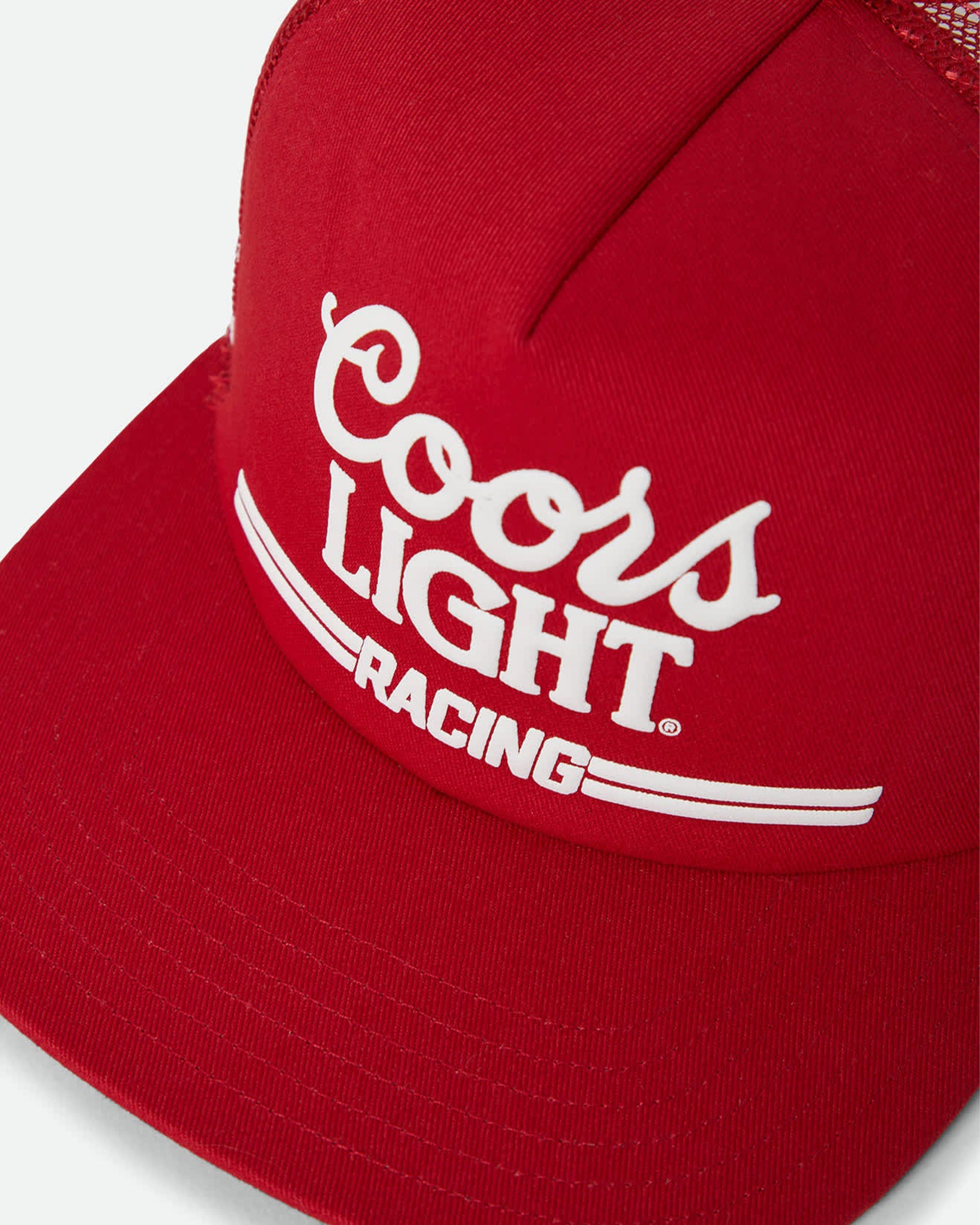 Brixton x Coors Light Racing Trucker Hat - Coors Red/White