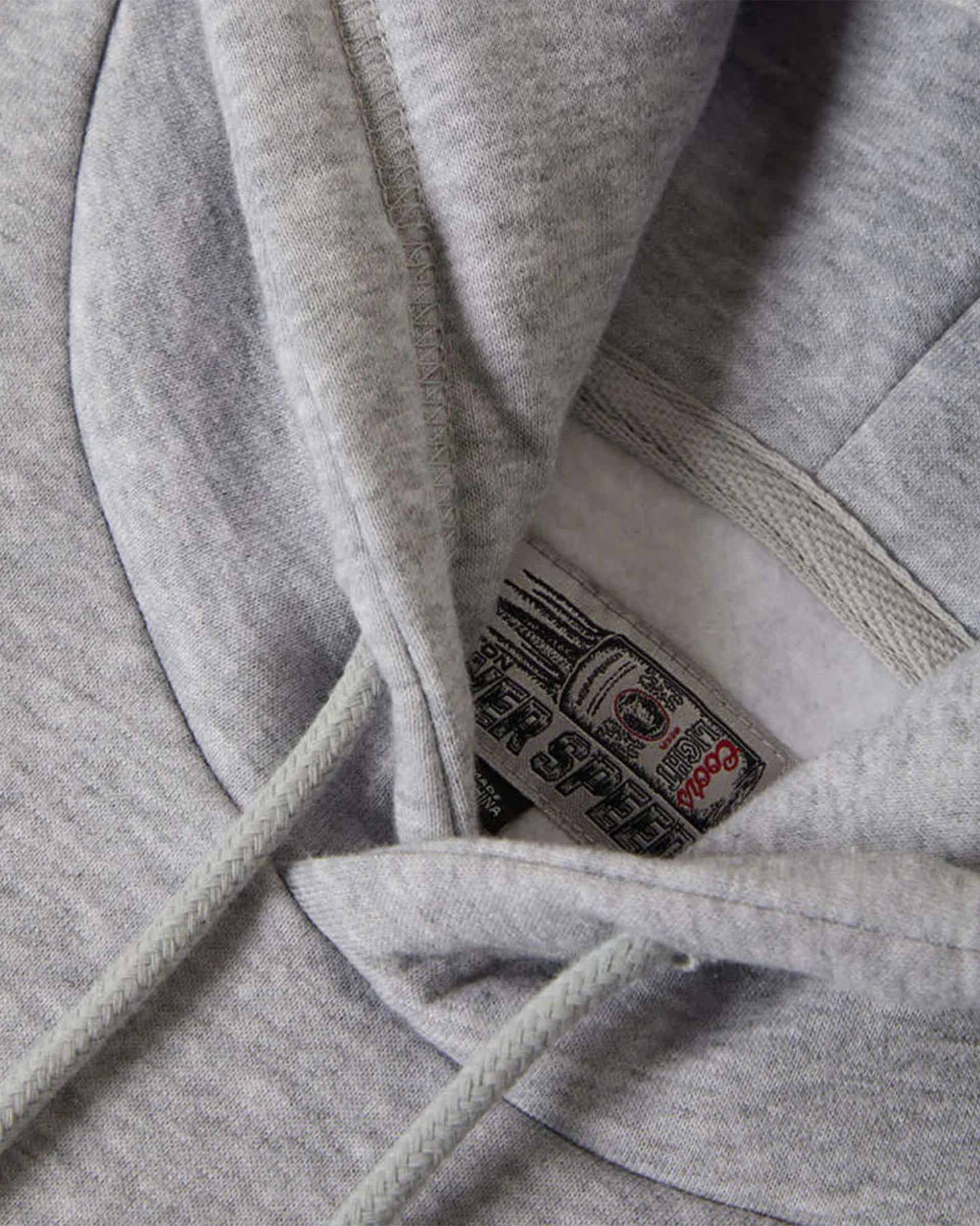 Brixton x Coors Silver Speed P/O Hoodie - Heather Grey