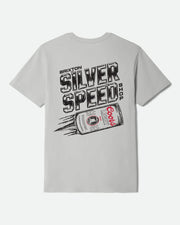 Brixton x Coors Light Silver Speed Short Sleeve T-Shirt - Silver